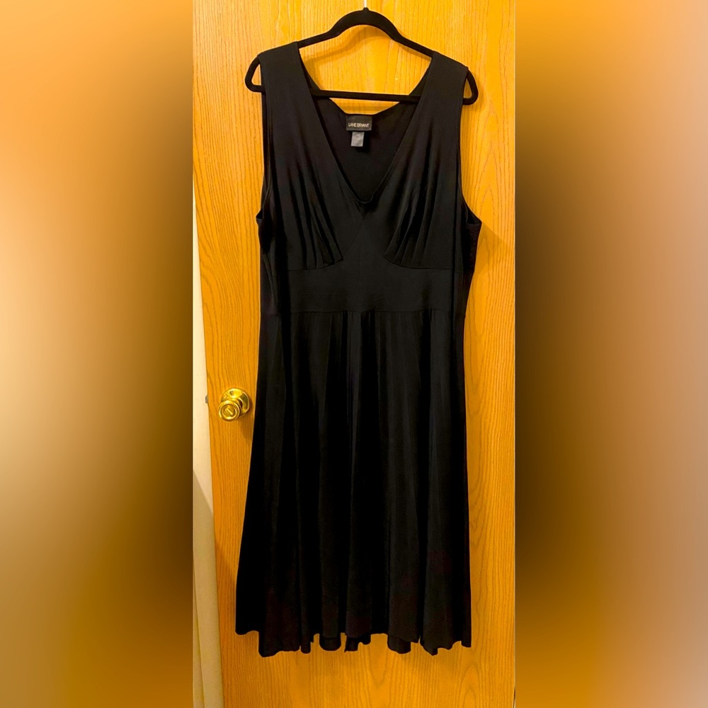 EUC Simple Pretty Black Cocktail Dress from Lane Bryant Size 22/24